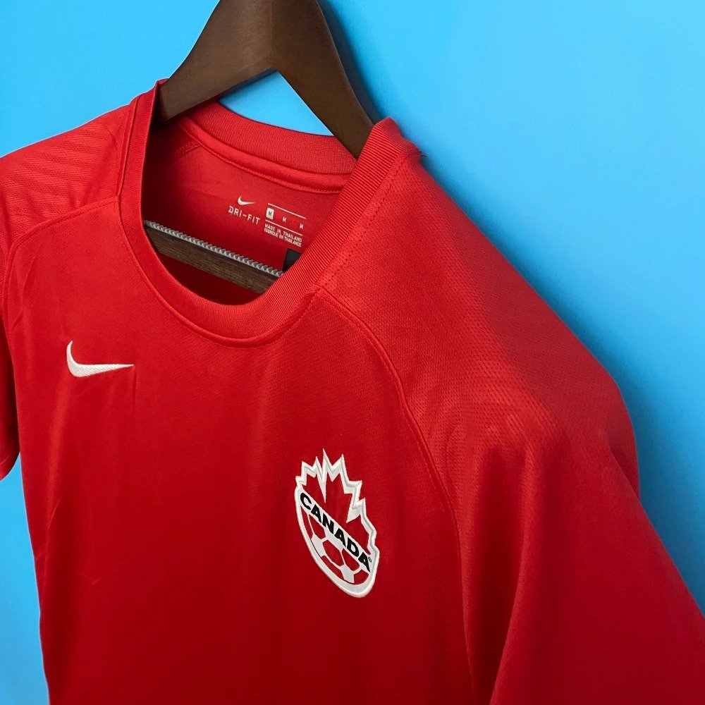 2022 Canada Home Football Shirt(Fan Edition) - Image 7