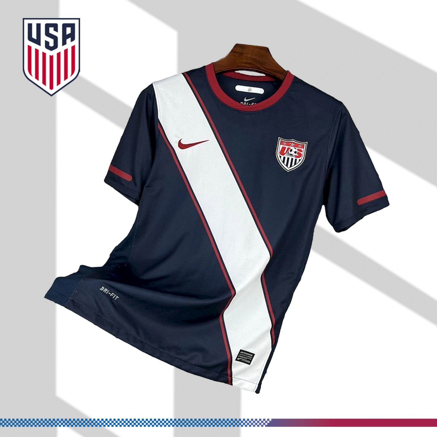 2010 USA Away Retro Football Shirt (Retro)