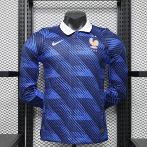 2026 France Home Long Sleeved Football Shirt (Player Edition)