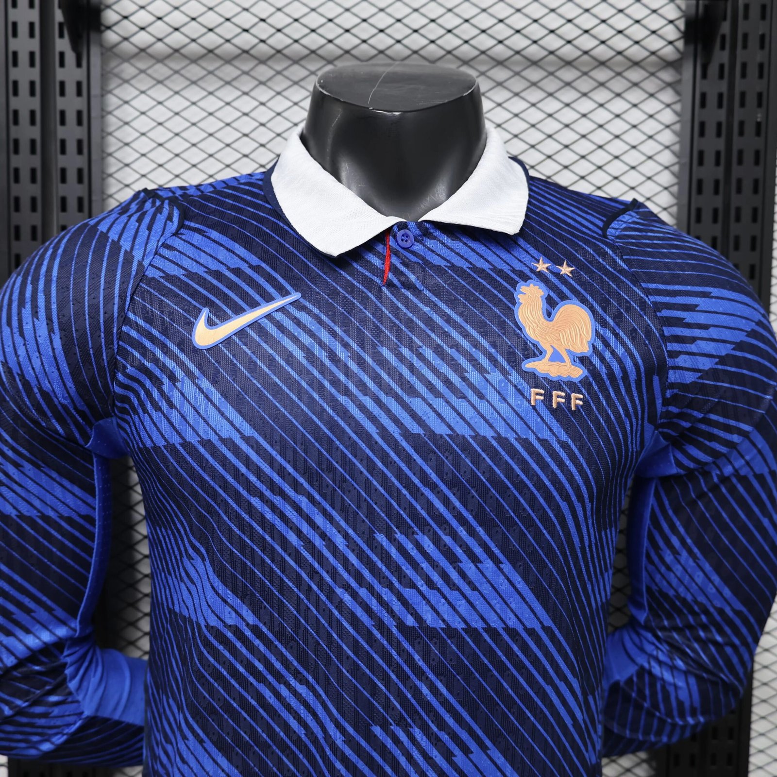 2026 France Home Long Sleeved Football Shirt (Player Edition) - Image 5