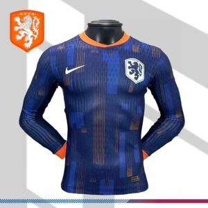 2024_2025 Netherlands Away Long Sleeve Football Shirt (Player Edition)