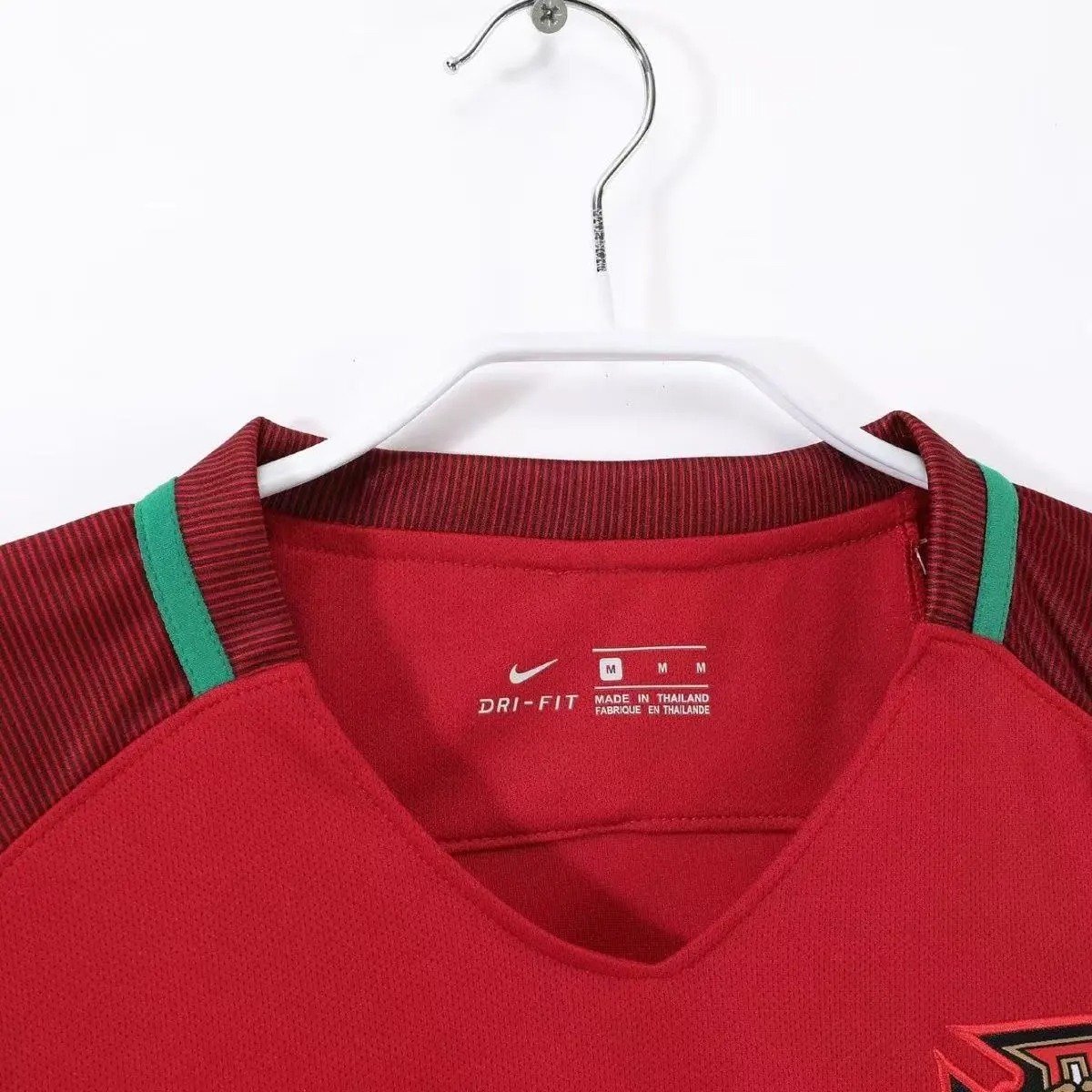 2016 Portugal Home Football Shirt (Retro Edition) - Image 5