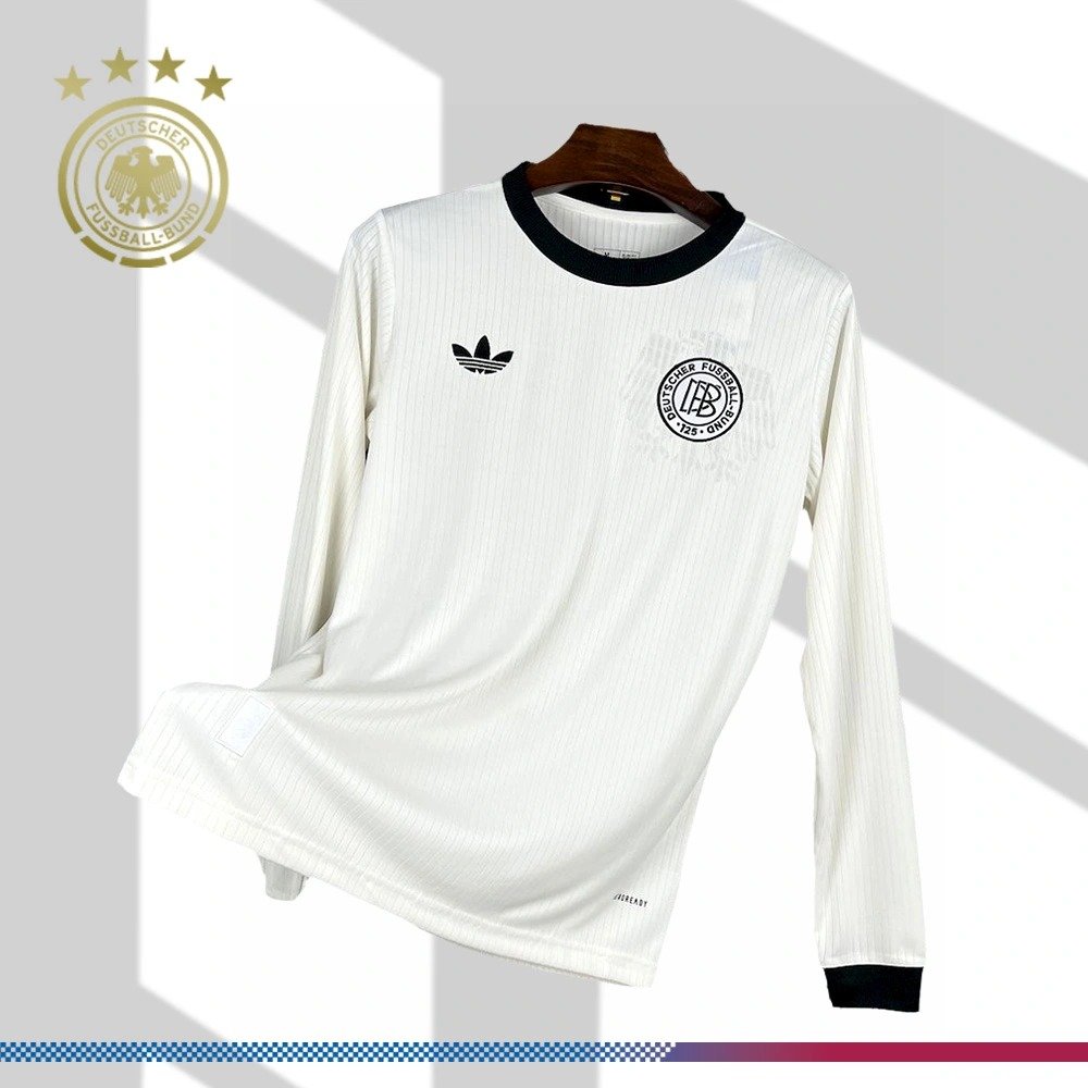 2025_2026 Germany 125th Anniversary Edition Long-sleeved Football Shirt (Fan Edition)
