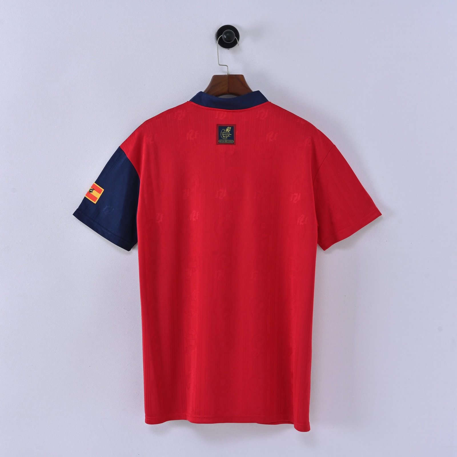 1996 Spain Home Retro Football Shirt - Image 2