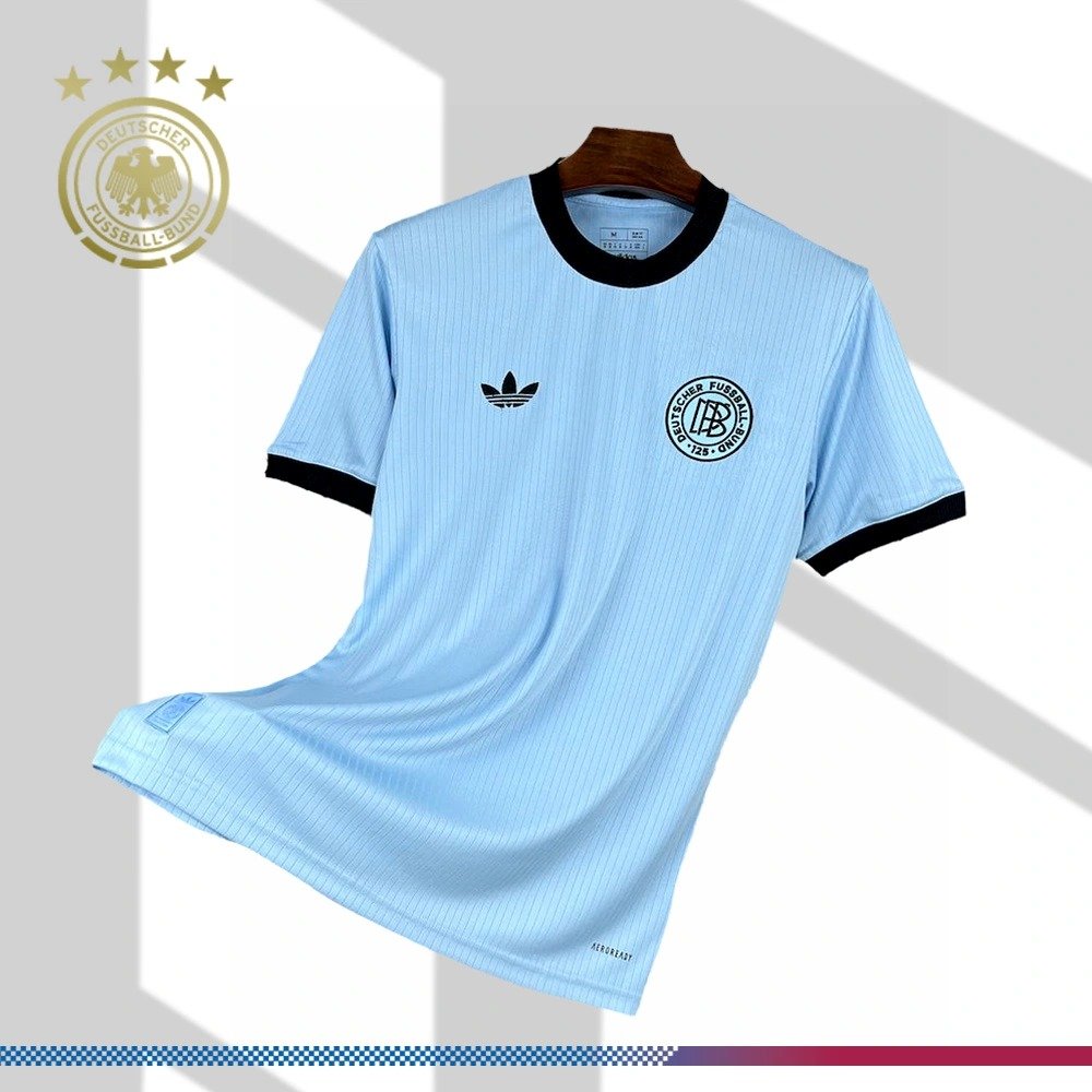 2025_2026 Germany 125th Anniversary Edition Blue Football Shirt (Fan Edition)