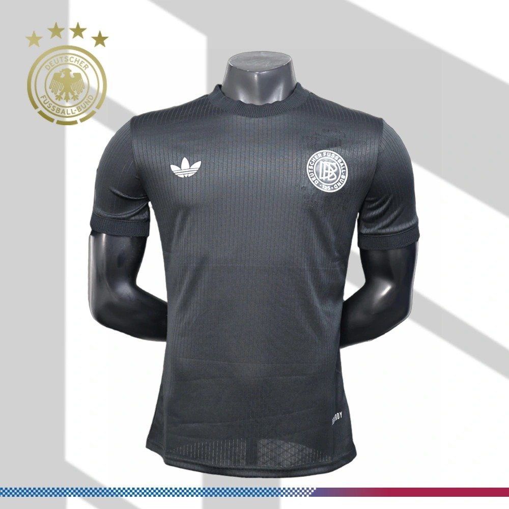 2025_2026 Germany 125th Anniversary Edition Black Football Shirt (Player Edition)