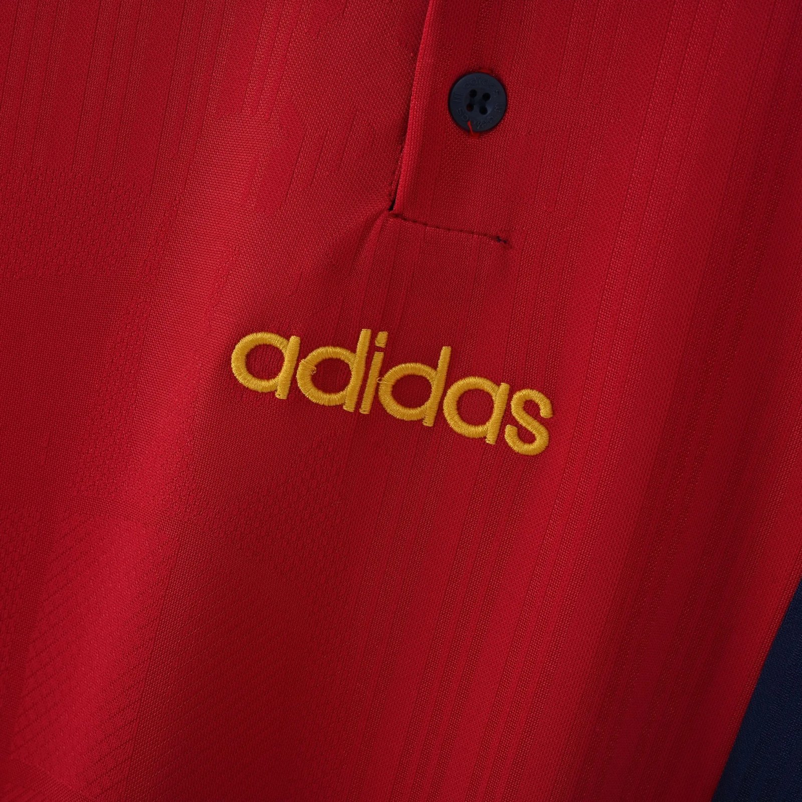 1996 Spain Home Retro Football Shirt - Image 7