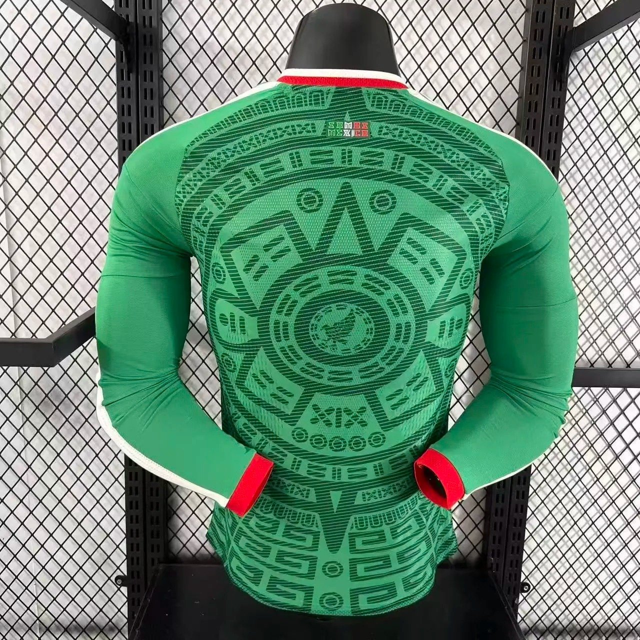 2025_2026 Mexico Home Long sleeves Football Shirt (Player Edition) - Image 2