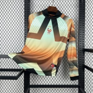 2026/2027 France Long sleeves Hollywood French Short-Sleeve Shirt (Fan Version)