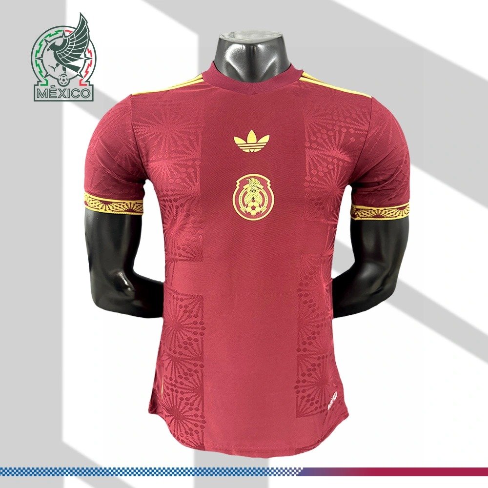2025_2026 Mexico Golden Cup Red Special Edition Football Shirt (Player Edition)