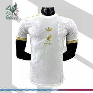 2025_2026 Mexico Golden Cup White Special Edition Football Shirt (Player Edition)