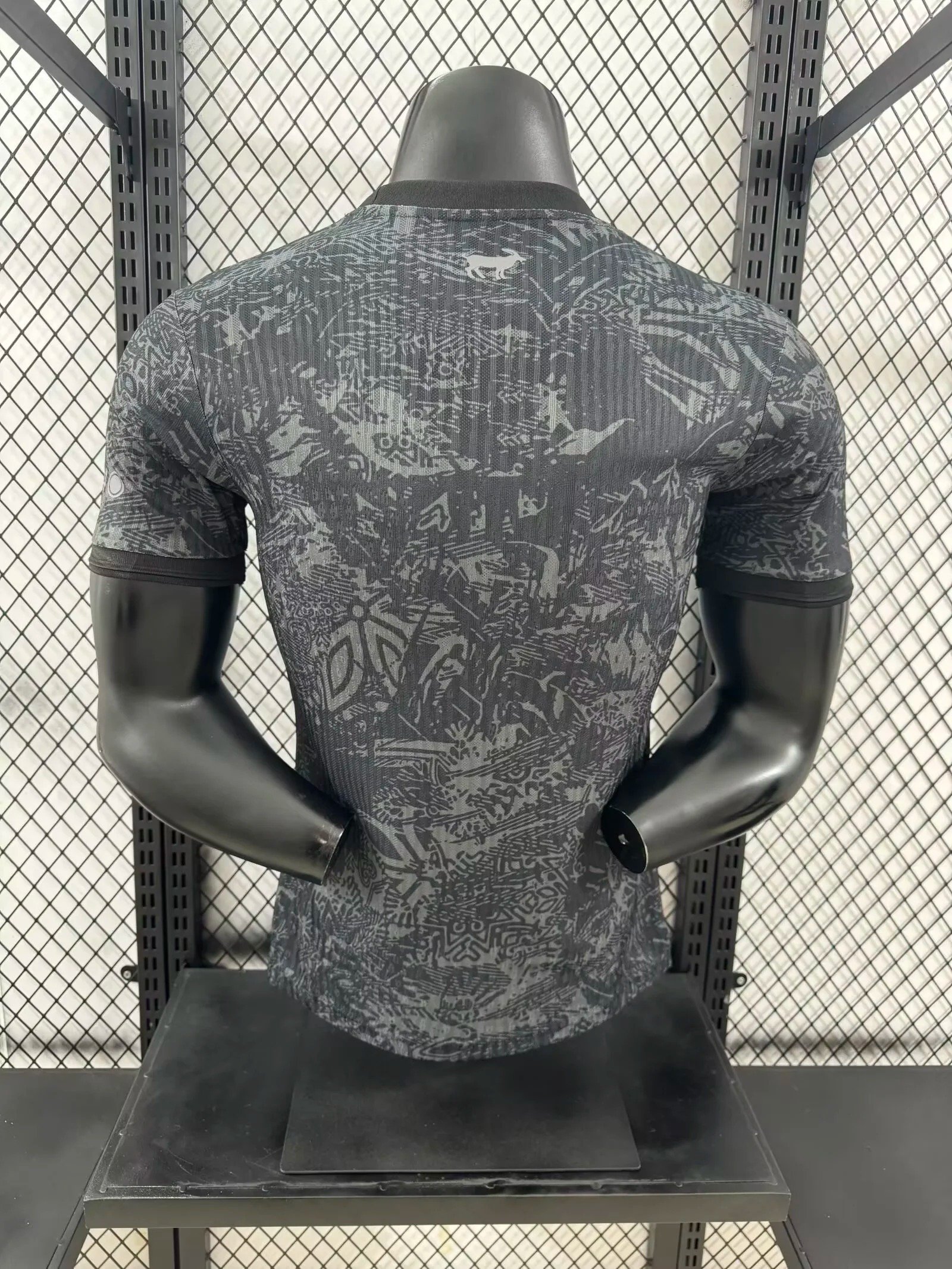 2024_2025 Portugal Black Grey Special Edition Football Jersey (Player Edition) - Image 2
