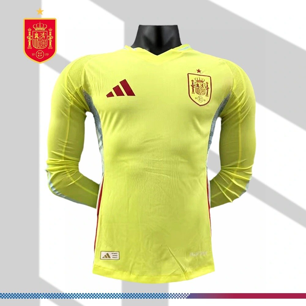 2024_2025 Spain Away Long Sleeved Football Shirt (Player Edition)