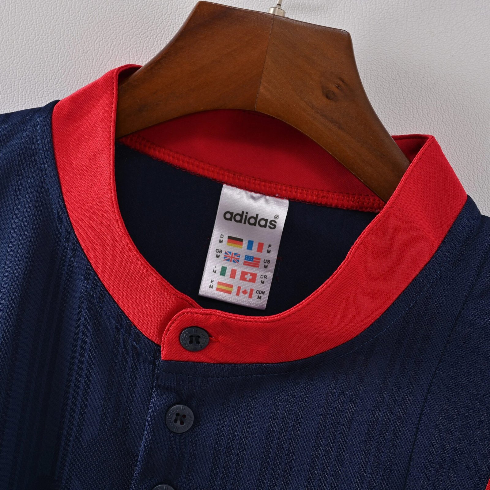 1996 Spain Away Retro Football Shirt - Image 3