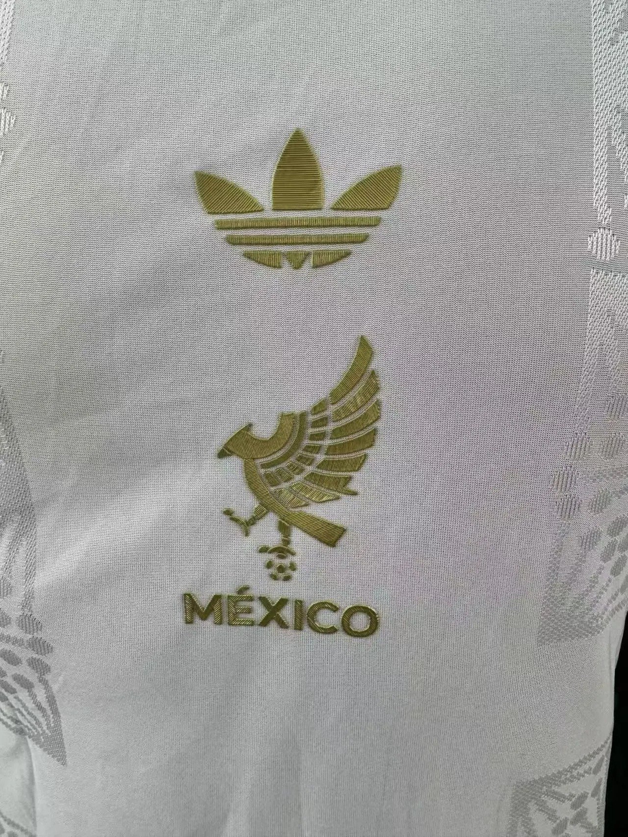 2025_2026 Mexico Golden Cup White Special Edition Football Shirt (Player Edition) - Image 9