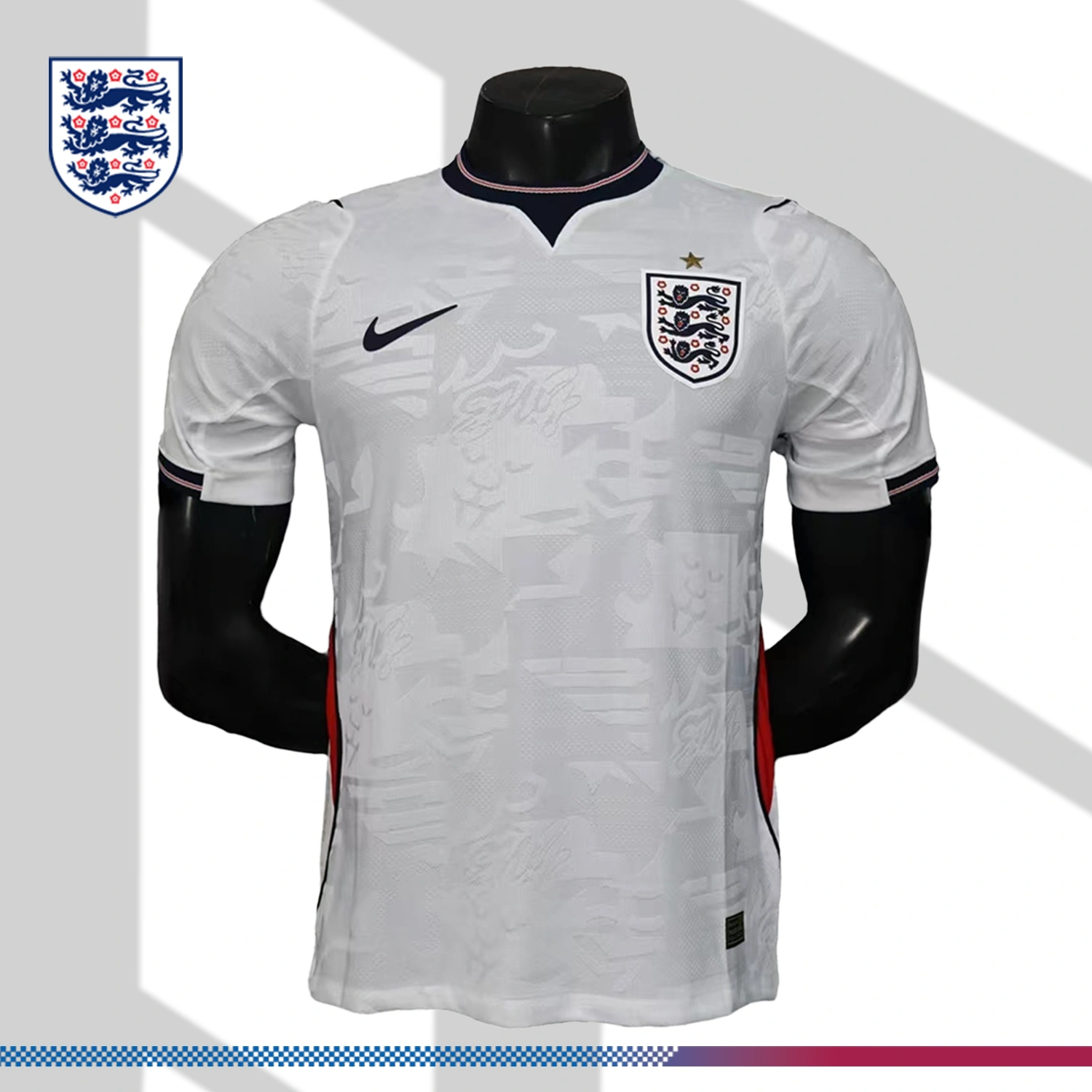 2025_2026 England Home Football Shirt (Player Edition)