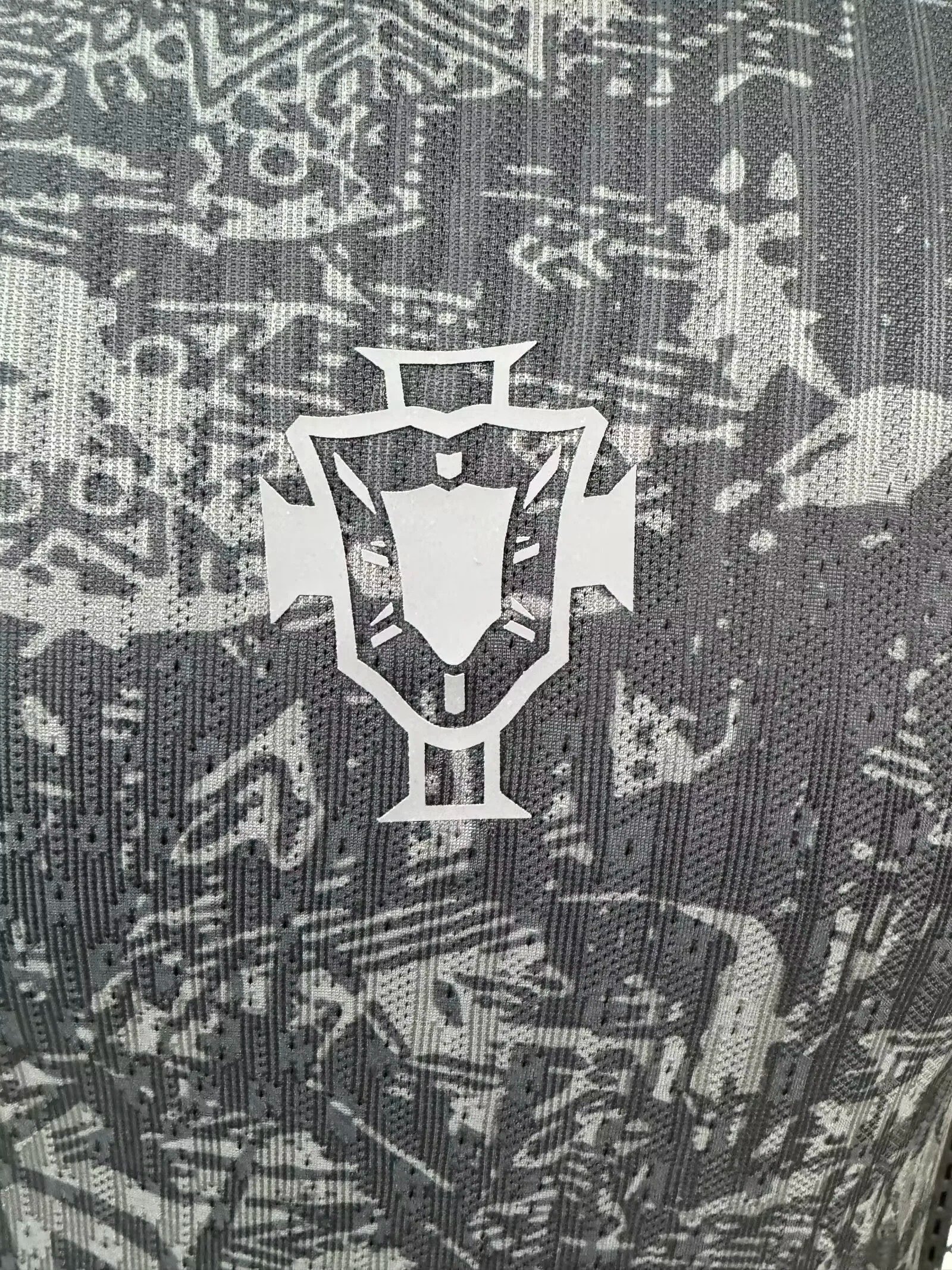2024_2025 Portugal Black Grey Special Edition Football Jersey (Player Edition) - Image 8