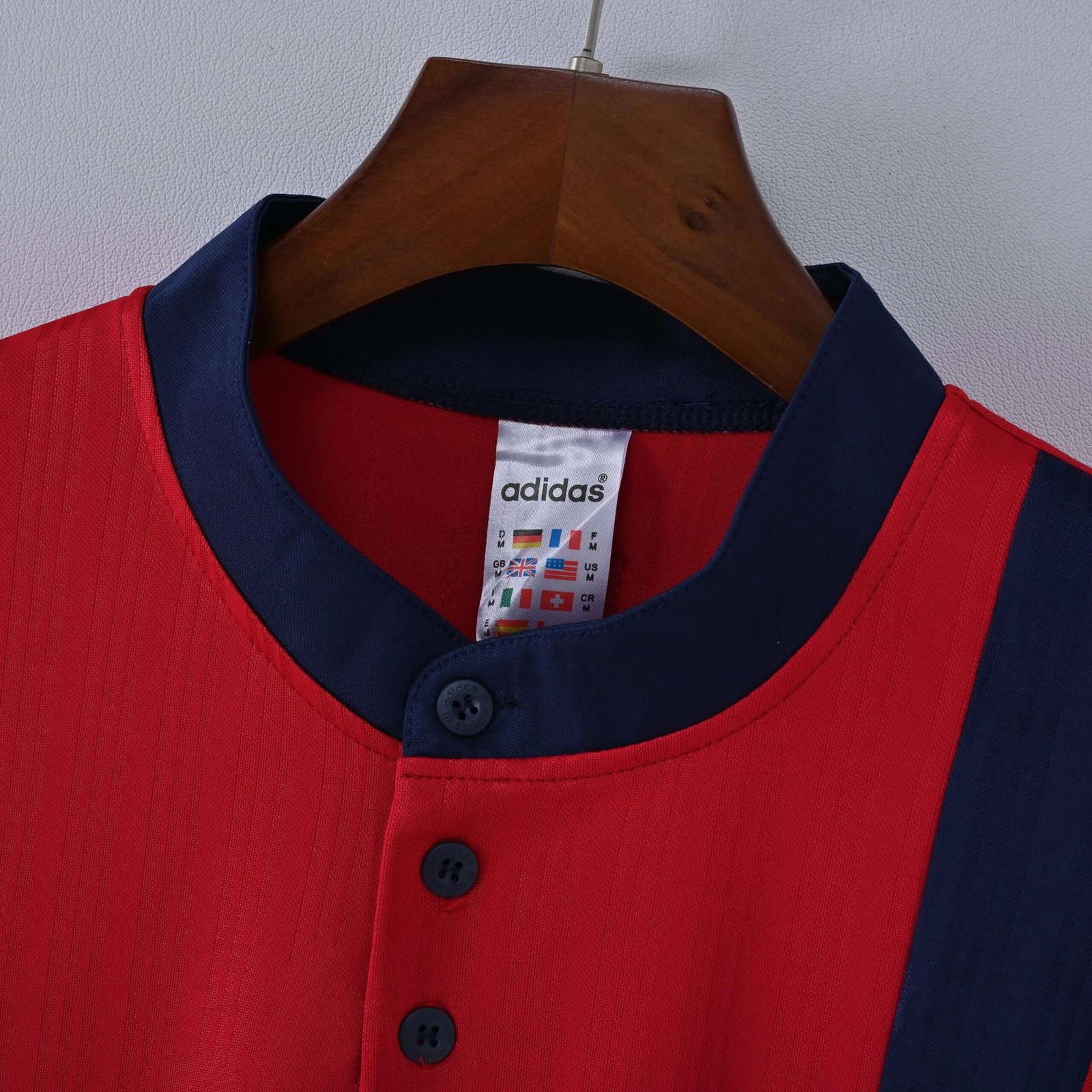 1996 Spain Home Retro Football Shirt - Image 3
