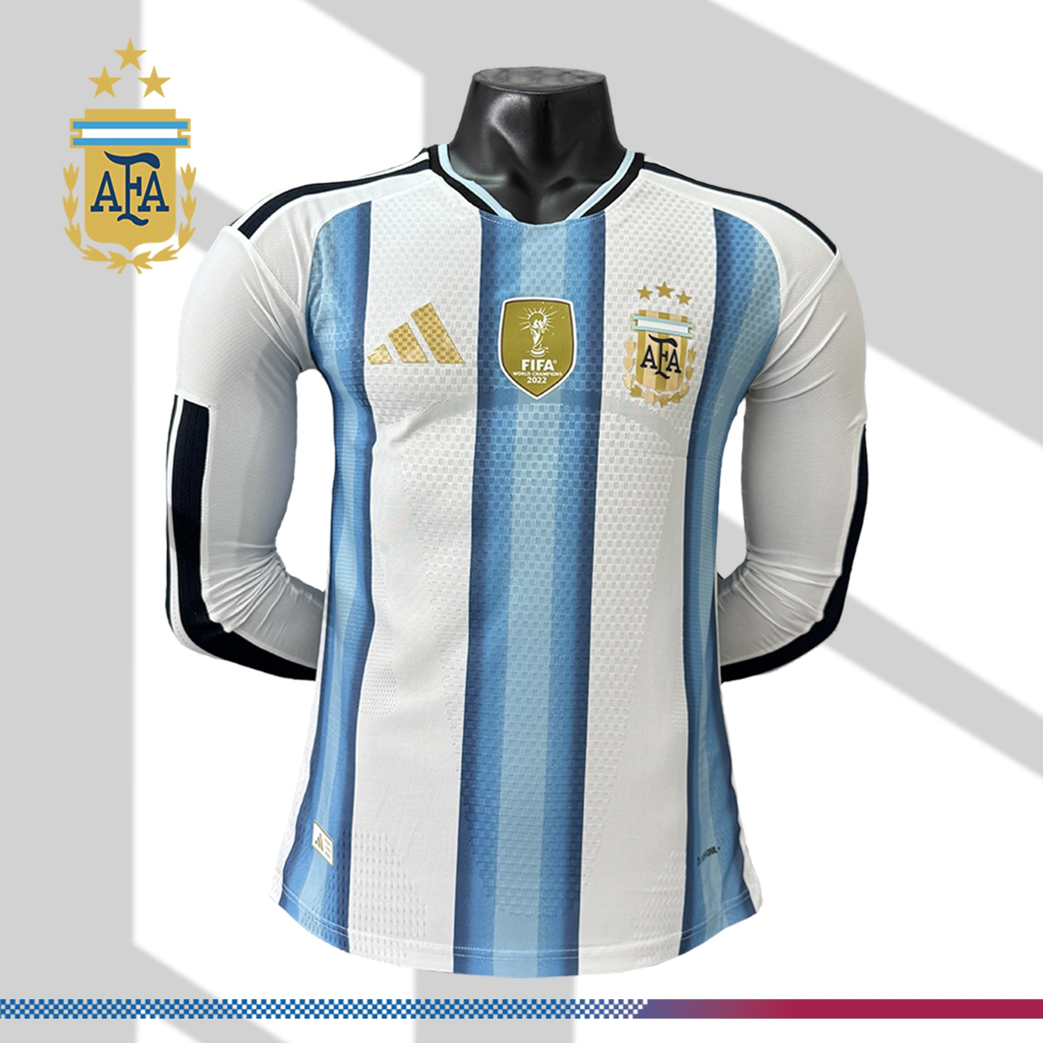 2025_2026 Argentina Home Long sleeves Football Shirt (Player Edition)