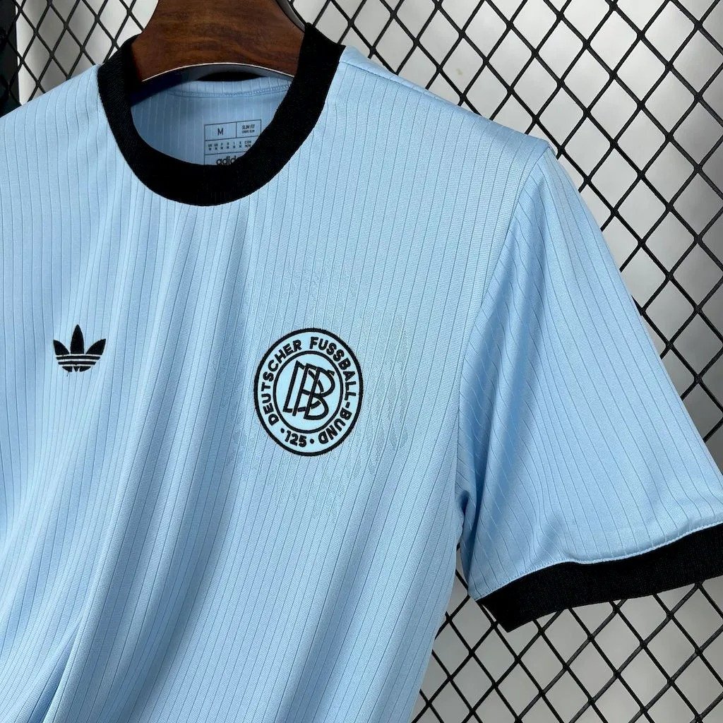 2025_2026 Germany 125th Anniversary Edition Blue Football Shirt (Fan Edition) - Image 3