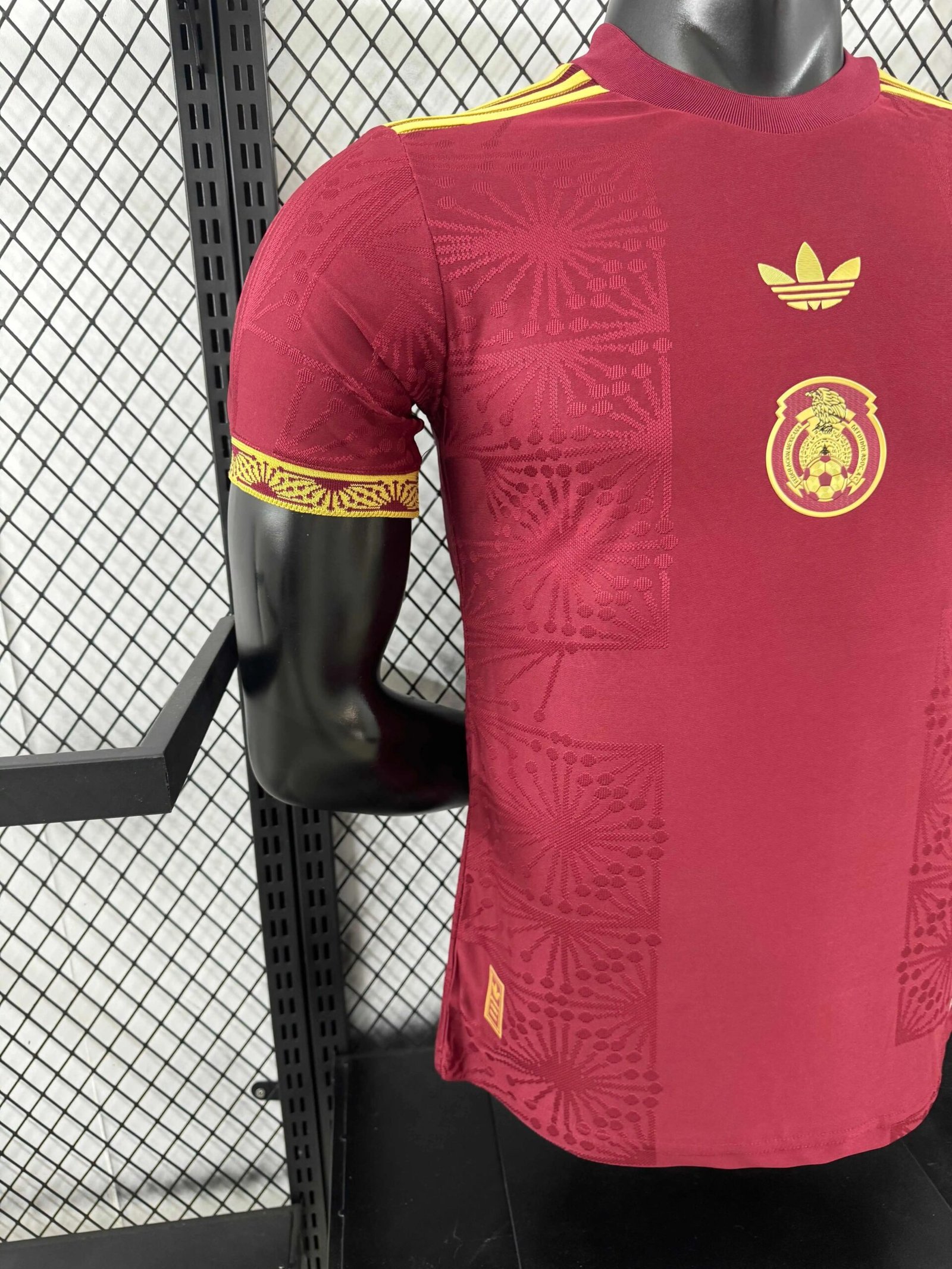 2025_2026 Mexico Golden Cup Red Special Edition Football Shirt (Player Edition) - Image 4