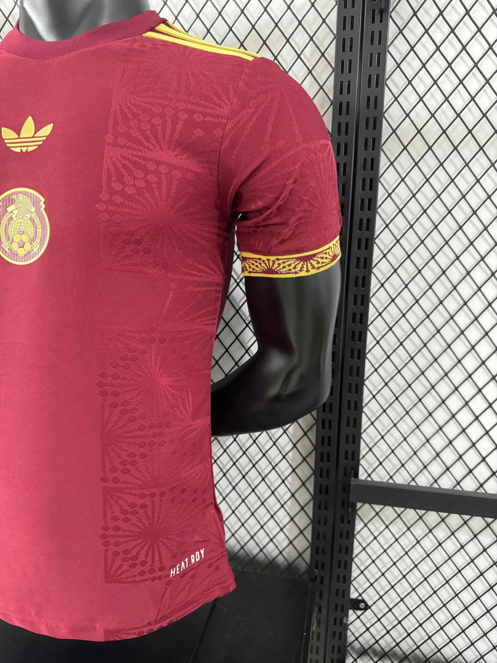 2025_2026 Mexico Golden Cup Red Special Edition Football Shirt (Player Edition) - Image 3