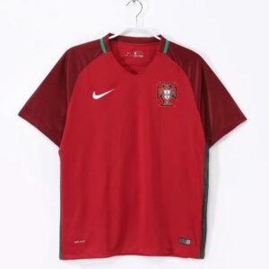 2016 Portugal Home Football Shirt (Retro Edition)