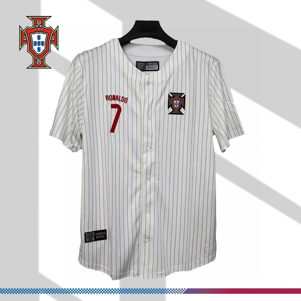 2025_2026 Portugal Casual Baseball Style Football Shirt (Fan Edition)