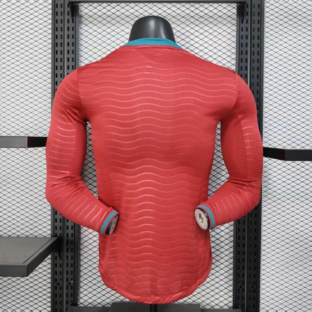 2026 Portugal Home long sleeves Football Shirt (player version) - Image 2