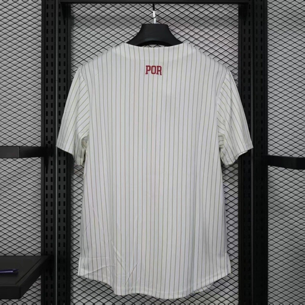 2025_2026 Portugal Casual Baseball Style Football Shirt (Fan Edition) - Image 2