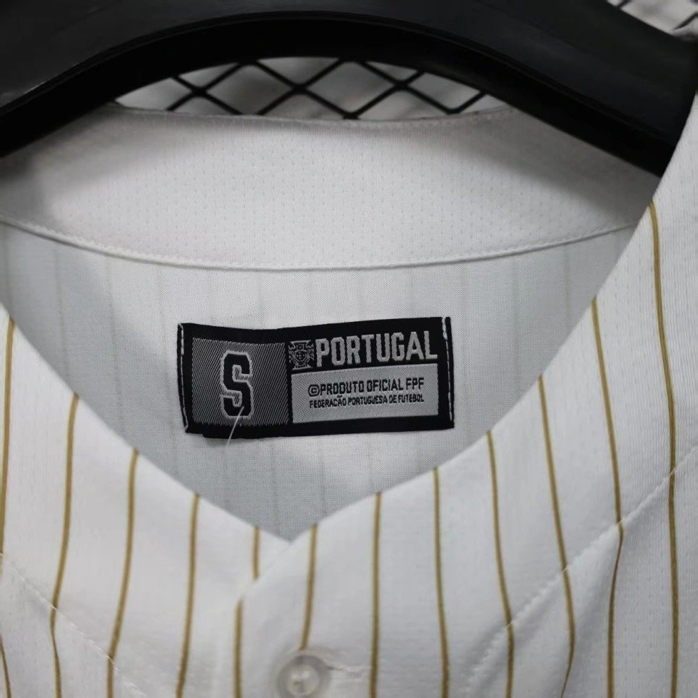 2025_2026 Portugal Casual Baseball Style Football Shirt (Fan Edition) - Image 3