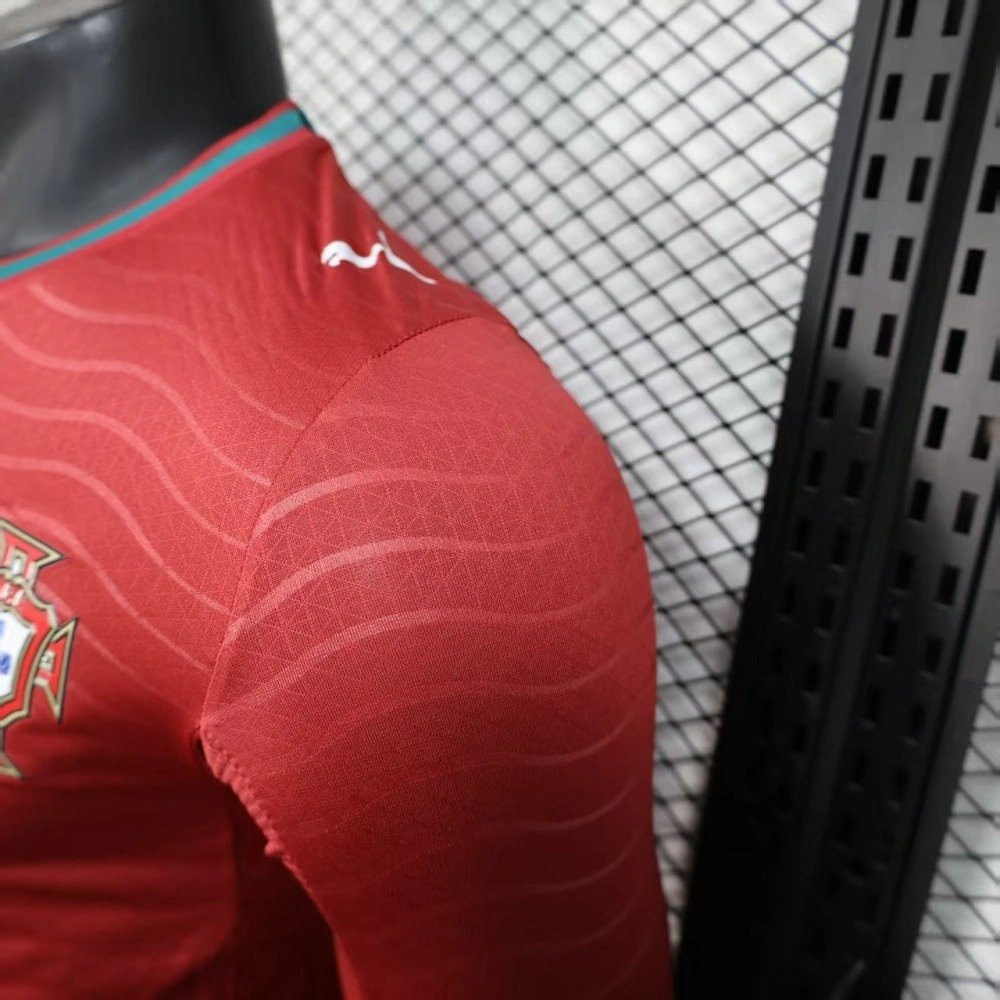 2026 Portugal Home long sleeves Football Shirt (player version) - Image 6